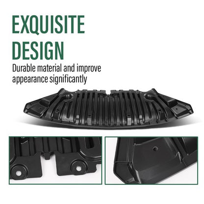Solid Spare Front Lower Engine Splash Undercar Shield For 10-15 Mercedes-Benz GLK250 GLK350