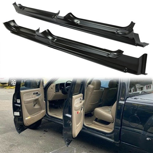 Solid Spare Rocker Panels FOR 99-07 Chevy Crew Cab Silverado GMC Sierra 4 Door Pickup PAIR