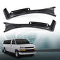Solid Spare Front Left+Right Fender Extension Fit For 1996-2023 Chevrolet Express GMC Savana