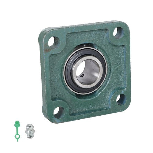 Solid Spare 4 PCS UCF205-16 Solid Base Pillow Block Flange Mounted Bearing 1" Bore 4 Bolt