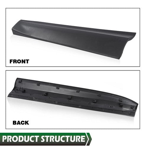 Solid Spare New Front Left Door Lower Molding Door Garnish Fit For 2013-2018 Santa Fe Sport