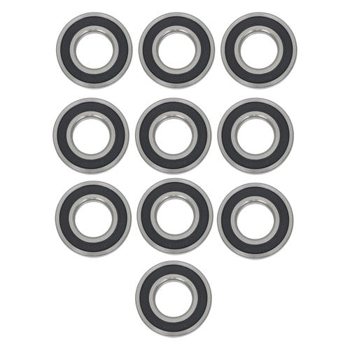 Solid Spare 10 Pack 6207-2RS 35mm x72mm x17mm Deep Groove Ball Bearing Rubber Sealed
