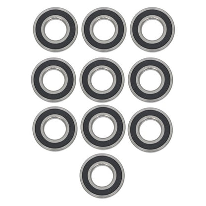 Solid Spare 10 Pack 6207-2RS 35mm x72mm x17mm Deep Groove Ball Bearing Rubber Sealed