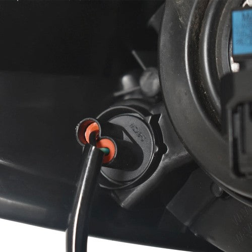 Solid Spare For Nissan Altima 2016-2018 Headlights W/O LED DRL Black Driver Left Side LH