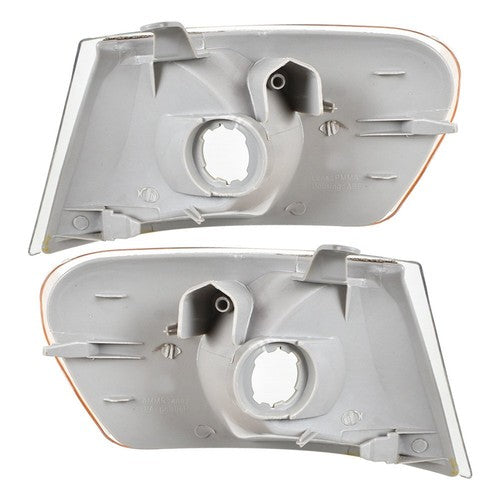Solid Spare For Toyota Corolla 2001-2002 Headlights Headlamp w/Corner Signal Lamp Pair