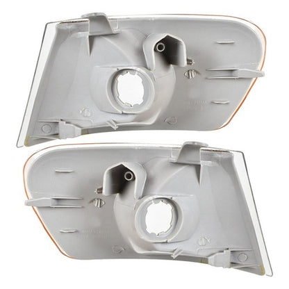 Solid Spare For Toyota Corolla 2001-2002 Headlights Headlamp w/Corner Signal Lamp Pair