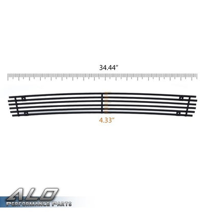 Solid Spare Fit For 2009-2014 Nissan Maxima Front Bumper Lower Billet Grille Grill Insert