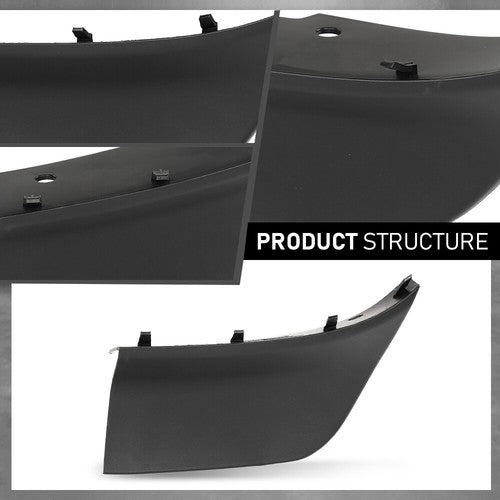 Solid Spare Fit For 2021-2024 Jeep Grand Cherokee L Front Left Side Fascia Spat 68421753AB