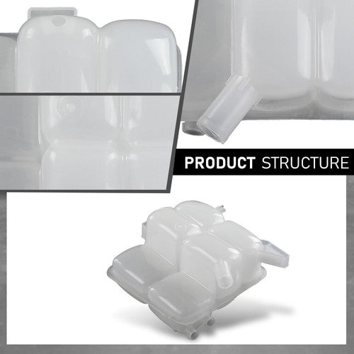 Solid Spare Coolant Reservoir Overflow Tank Fit For Ford Focus Escape C-Max Transit Connect