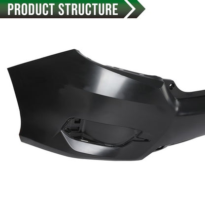 Solid Spare Rear Bumper Cover HO1100296 Fit For 2016-2021 Honda Civic Sedan Replacement