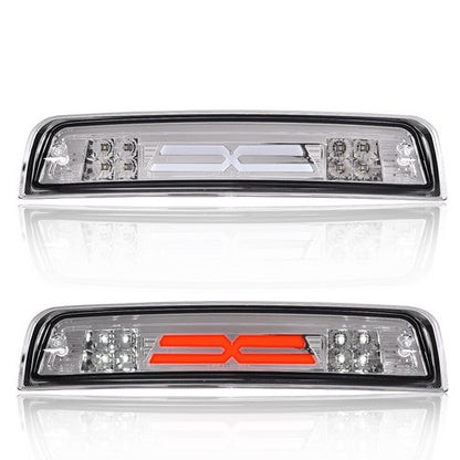 Solid Spare Fit For 2009-2018 Dodge Ram 1500 2500 3500 Clear LED 3rd Brake Light Cargo Lamp