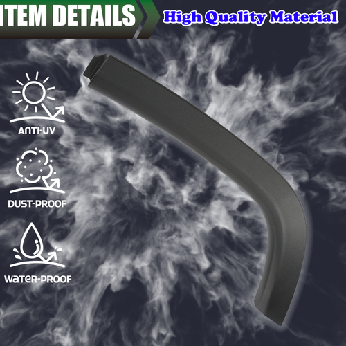 Solid Spare Fit For 2017-2022 Jeep Compass Wheel Opening Molding Fender Flare Rear Left Side