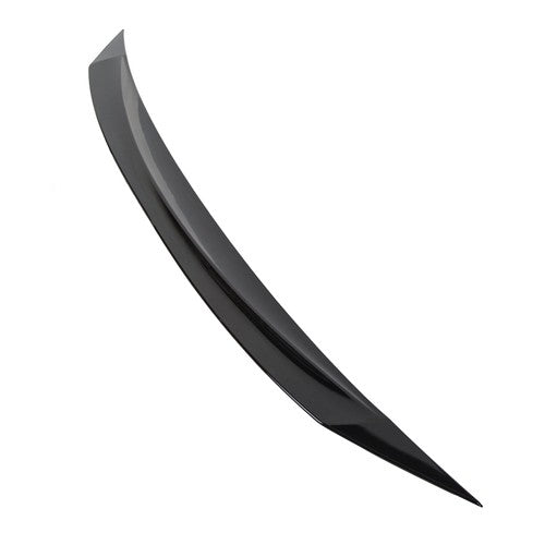 Solid Spare FOR HONDA CIVIC Si 2016-2021 GLOSS BLACK FRONT HOOD BUMPER UPPER TRIM NOSE COVER
