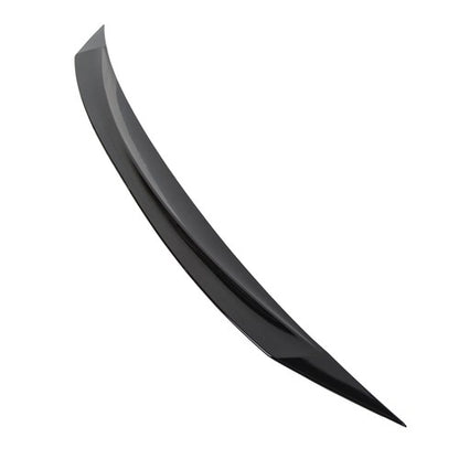 Solid Spare FOR HONDA CIVIC Si 2016-2021 GLOSS BLACK FRONT HOOD BUMPER UPPER TRIM NOSE COVER