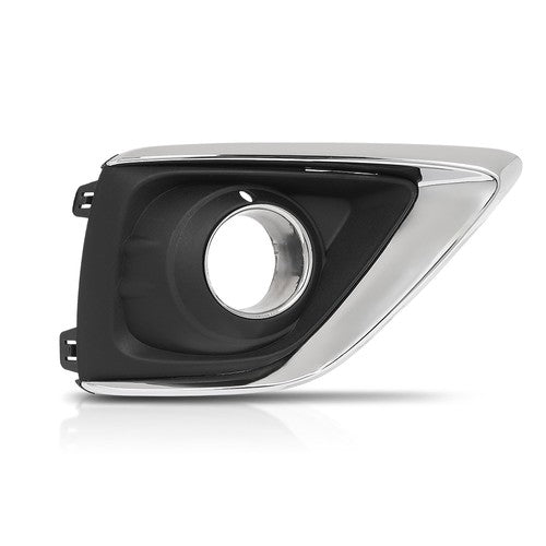 Solid Spare Fit For 2019-2020 Buick Envision Fog Light Bezel Lamp Cover w/ Chrome Trim Right
