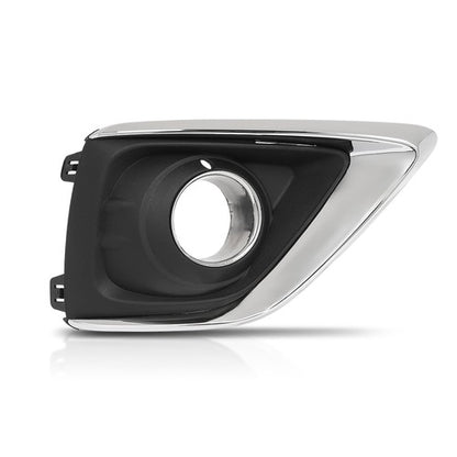 Solid Spare Fit For 2019-2020 Buick Envision Fog Light Bezel Lamp Cover w/ Chrome Trim Right