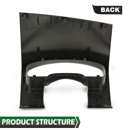 Solid Spare Instrument Cluster Speedometer Dash Bezel Trim Black Fit For 04-08 Ford F-150