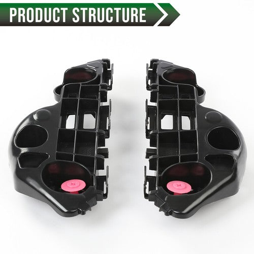 Solid Spare Front Bumper Bracket Retainer Left+Right Side Fit For 2018-2021 Toyota Camry