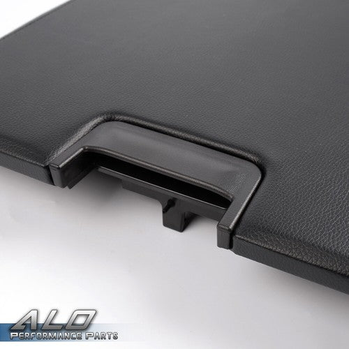 Solid Spare Fit For 07-14 Chevy Silverado GMC Sierra Center Console Lid Armrest Cover Black