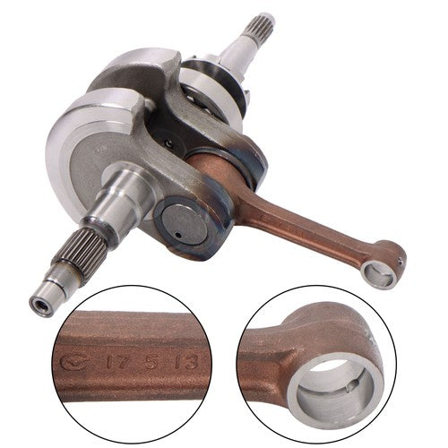 Solid Spare Crankshaft Crank P015000132000100 For Hisun 550 Massimo Bennche QLINK COLEMAN