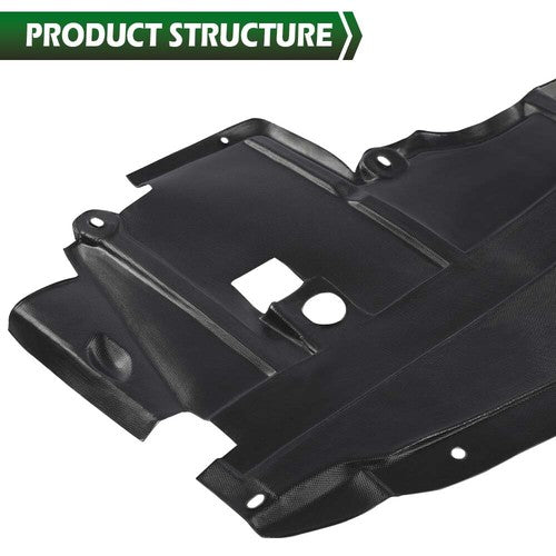 Solid Spare Front Engine Splash Shield Fit For Nissan 2007-2009 Altima / 2009-2014 Maxima