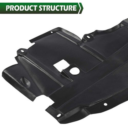Solid Spare Front Engine Splash Shield Fit For Nissan 2007-2009 Altima / 2009-2014 Maxima
