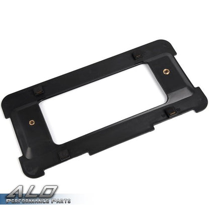 Solid Spare Rear License Plate Mount Frame Holder Bumper Bracket For BMW + 6 SCREWS