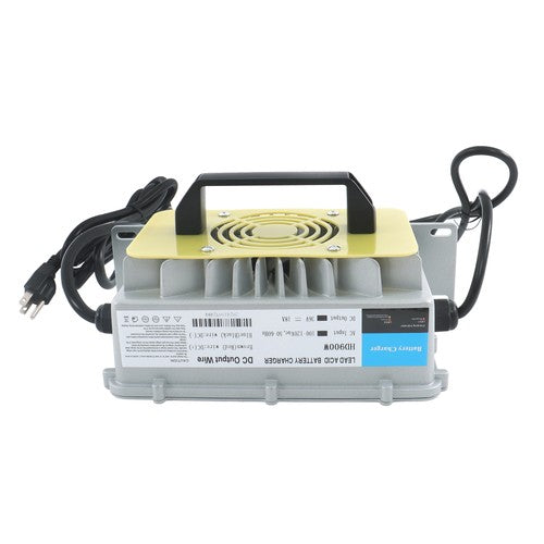 Solid Spare 36V 18A Waterproof Battery Charger With SB-50 Style Plug Fit For EZGO Golf Cart