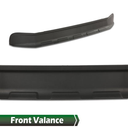 Solid Spare Front Lower Valance Black Fit For 2011-2016 Ford F250 F350 F450 Super Duty 4WD