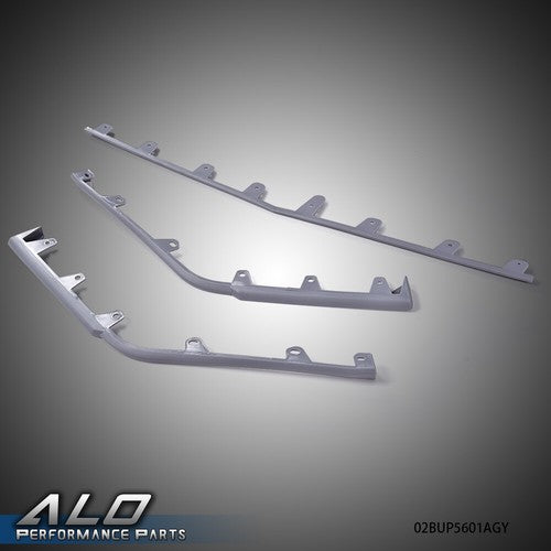 Solid Spare Fit For 09-15 Cadillac CTS V Gray Front Bumper Trim Molding Kit GM1044116