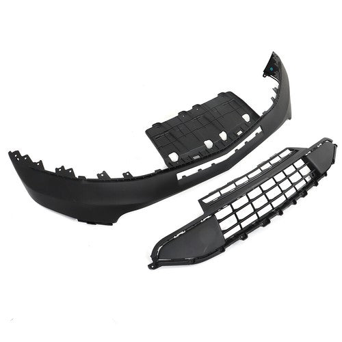 Solid Spare New Front Bumper&Grill&Fog Lamp Cover&Bracket For Chevrolet Traverse 2018-2020
