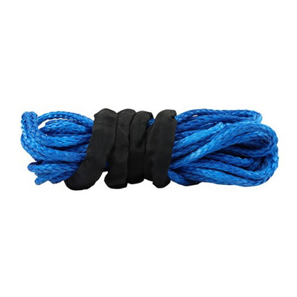 Solid Spare For ATV 5/16"x50' 12000LBS Blu Synthetic Winch Rope Line Recovery Cable
