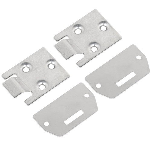 Solid Spare Set of 2 Seat Bottom Hinge and Plate For EZGO TXT/Medalist Golf Cart 1995+