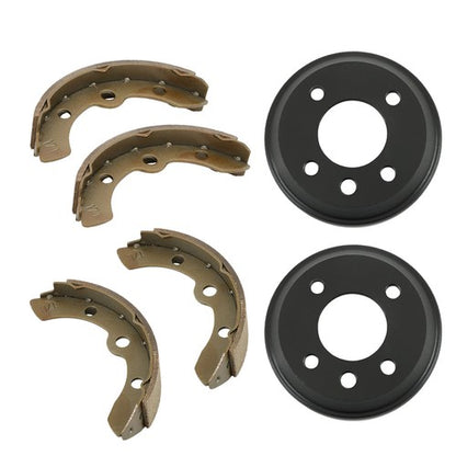 Solid Spare Brake Drums Shoes Kit 1982-1992 For Yamaha G1, G2, G8, G9 Gas/Electric Golf Cart