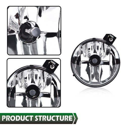 Solid Spare Fit For 2001-2004 Dodge Dakota 01-03 Durango LG Bumper Fog Light Lamp Right Side