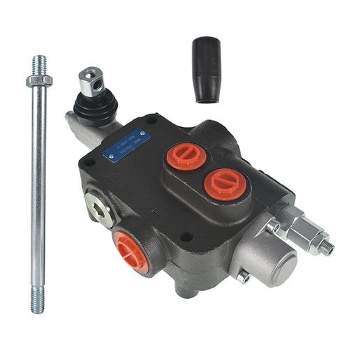 Solid Spare 1 Spool 21 GPM Hydraulic Directional Control Valve Motors Spool Double Acting