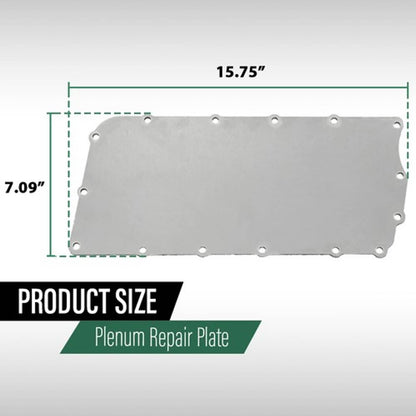 Solid Spare Fit For 1992-2003 Dodge 360 Magnum V8 5.2L 5.9L Plenum Repair Plate