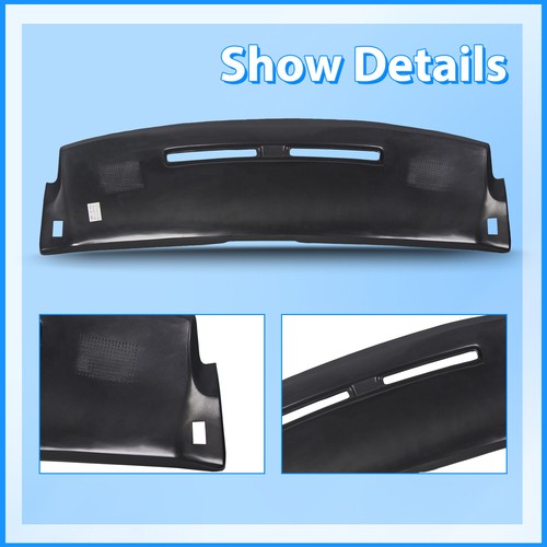 Solid Spare Hard ABS Dash Board Dashboard Pad Overlay Cover For Chevrolet Camaro 1984-1992