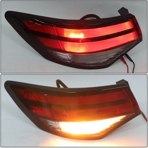 Solid Spare Left Driver Side Tail Light Tail Lamp Outer For Nissan Sentra 2021-2023 Halogen