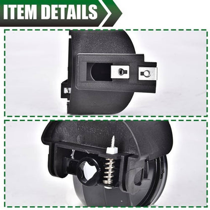 Solid Spare Fit For 97-00 Dodge Dakota / 98-00 Durango Fog Lights Driving Lamps Smoke