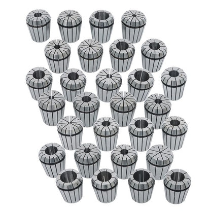 Solid Spare 29 Pcs ER40 Precision Spring Collet Set Milling Lathe CNC Chuck Bit Holder Tool