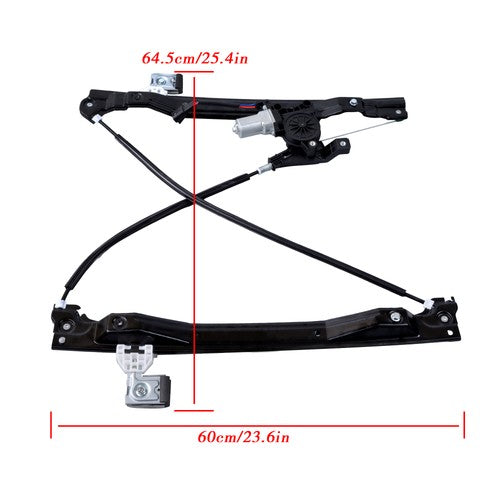Solid Spare Power Window Regulator W/Motor FL&FR For GMC Envoy 2002-2009 741-690 741-691 NEW