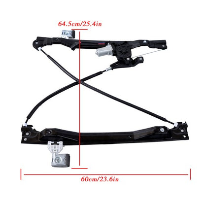 Solid Spare Power Window Regulator W/Motor FL&FR For GMC Envoy 2002-2009 741-690 741-691 NEW