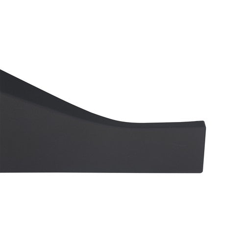 Black & Chrome Rear Left Lower Door Molding Trim For 2015-2022 Nissan Murano