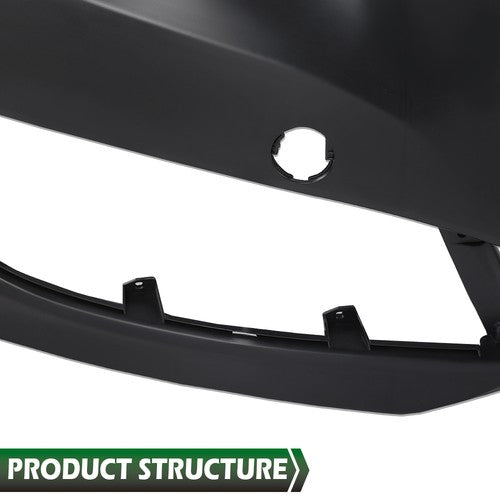 Solid Spare Front Bumper Cover Fascia Fit For 2010 2011 2012 Hyundai Genesis Coupe