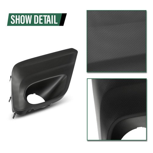 Solid Spare Fog Light Trim Cover Bezel Fit For 2019 2020 2021 Subaru Forester Right Side