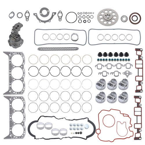 Solid Spare For Chevrolet GMC Astro 1996 1997 1998 OHV 381-8058 HS9354PT6 Engine Rebuild Kit