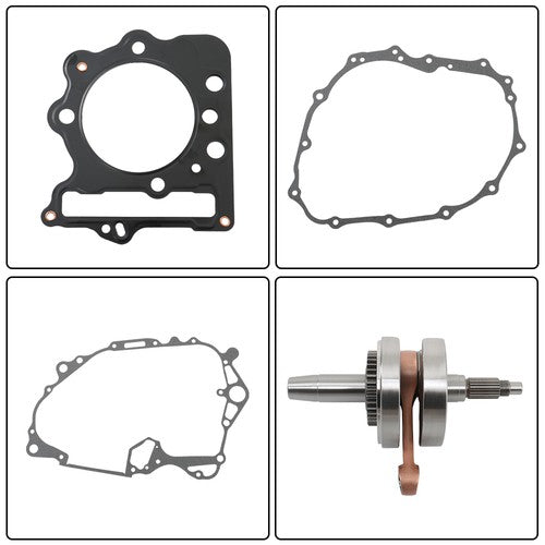 Solid Spare Top Bottom End Engine Rebuild Kit For HONDA TRX 400EX Crank Piston Kit 1999-2014