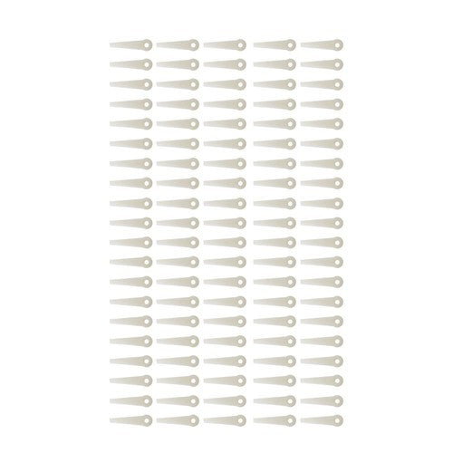 Solid Spare 100 Pack Polycut Poly Cut Blade For 6-3 Replaces 4111-007-1001 Trimmer US