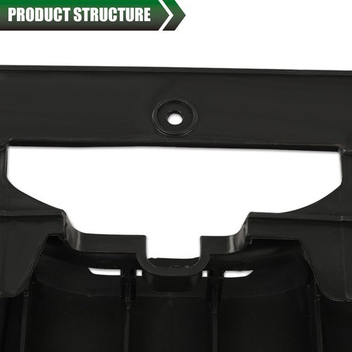 Solid Spare Fit For 11-14 Chevrolet Cruze #GM1224100 Black Radiator Support Bracket Cover